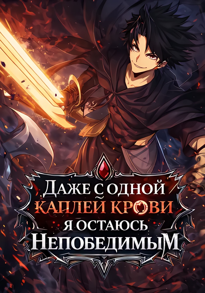 Обложка «Даже с одной каплей крови я все равно буду непобедим»
