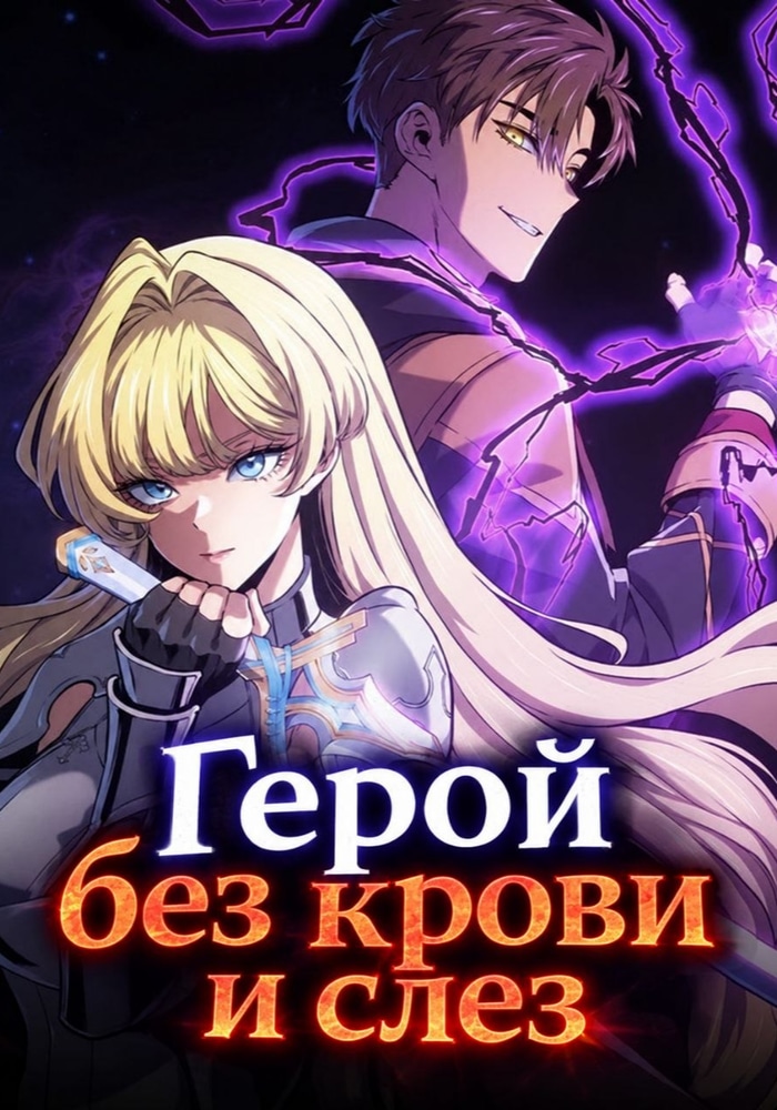 Обложка «Герой без крови и слез»