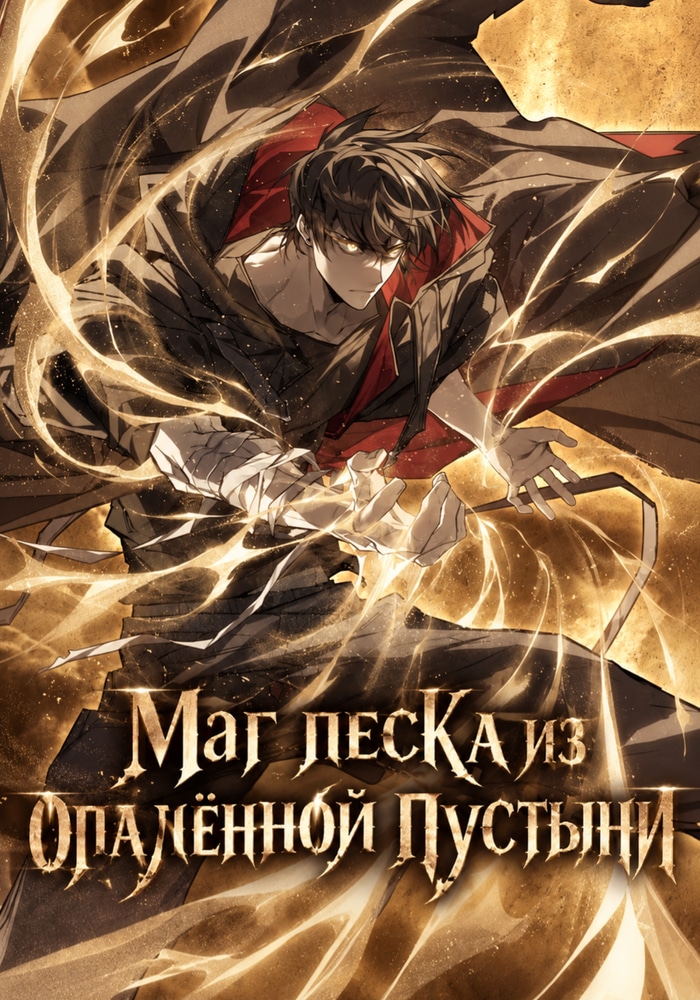 Обложка «Маг песка из опалённой пустыни»
