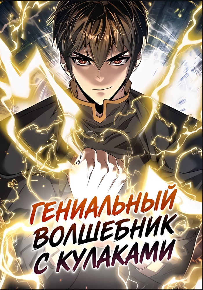 Обложка «Гениальный волшебник с кулаками»
