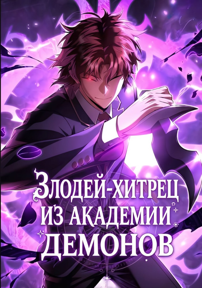 Обложка «Злодей-хитрец из академии демонов»