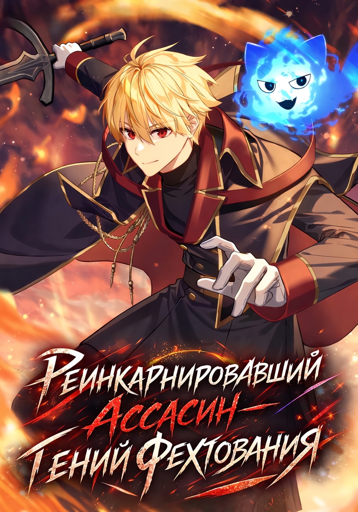 Обложка «Реинкарнировавший ассасин — гений фехтования»