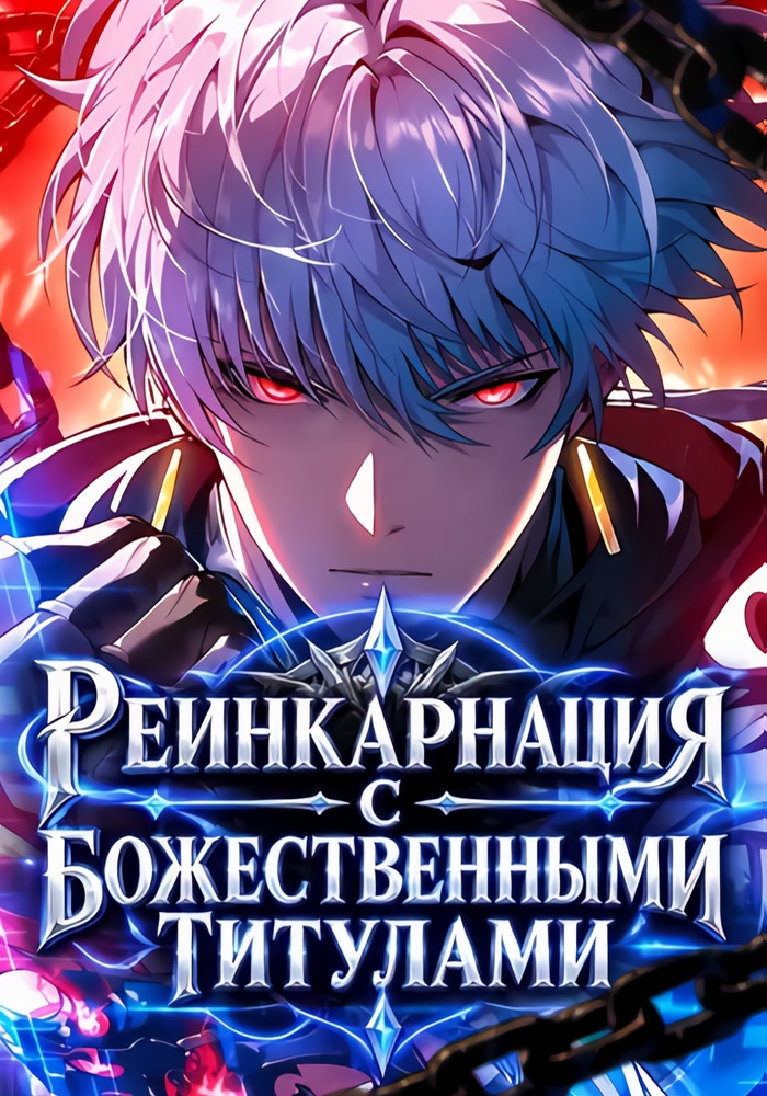 Обложка «Реинкарнация с божественными титулами»